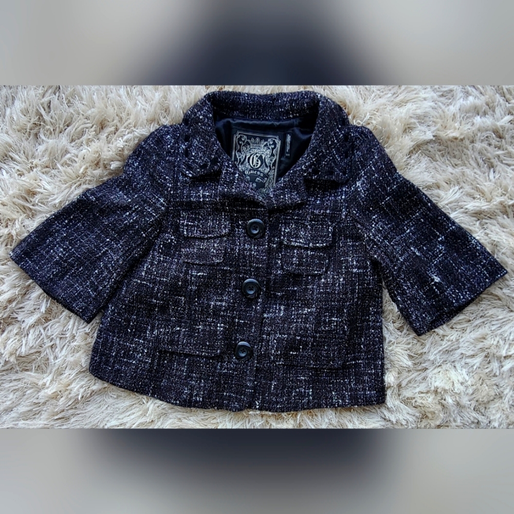 Guess Pea Coats 4 pockets Black XS